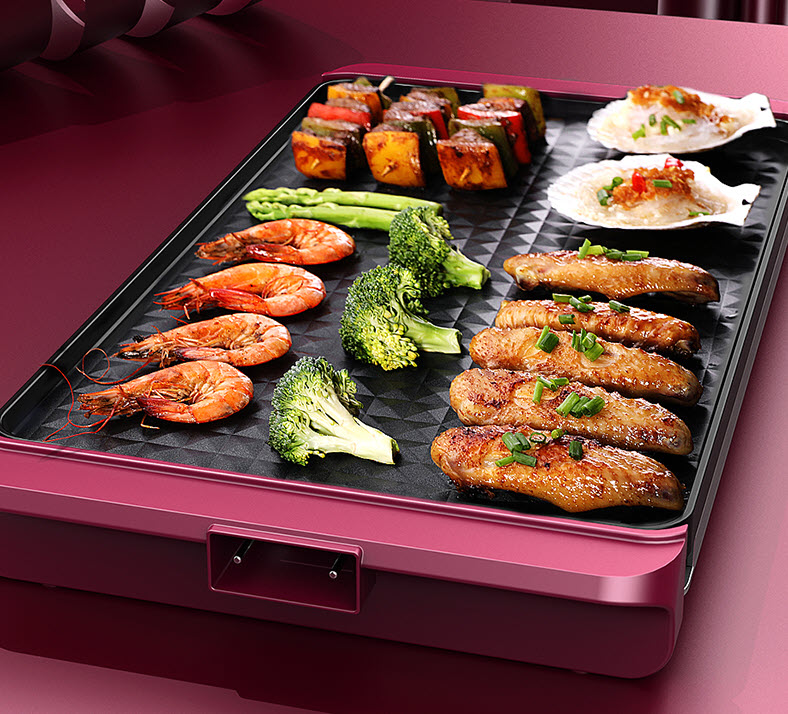 Vỉ nướng điện đa năng SongHyun SXN08