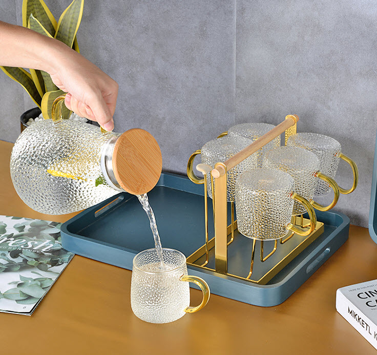 Bộ bình ly đựng nước thủy tinh Prince SHP03