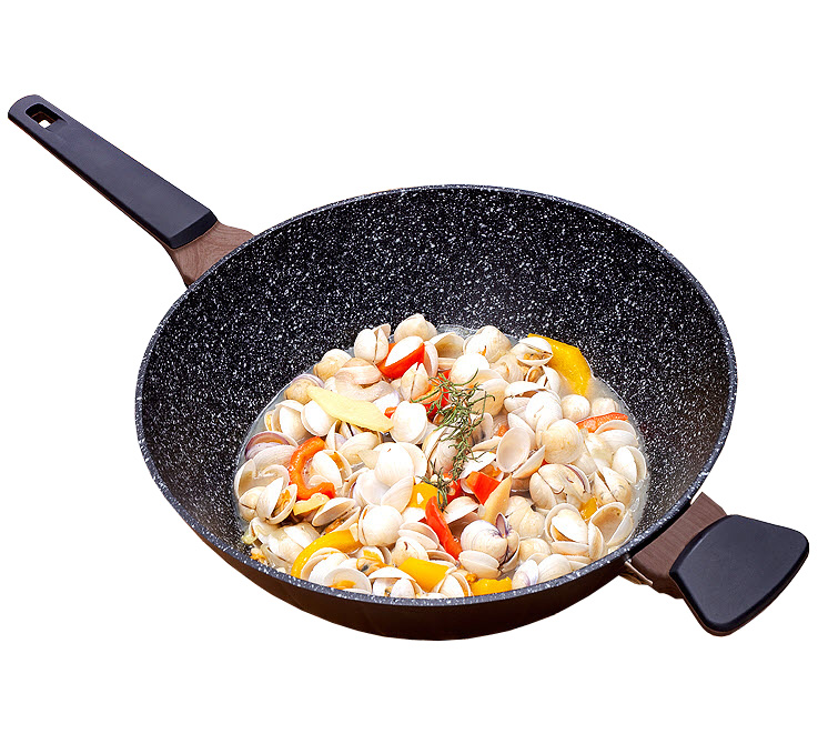 Chảo vân đá sâu lòng 32cm CookerHene CGMD001
