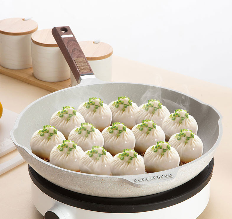 Chảo vân đá 5 lớp 32cm CookerHene CK32DJP2