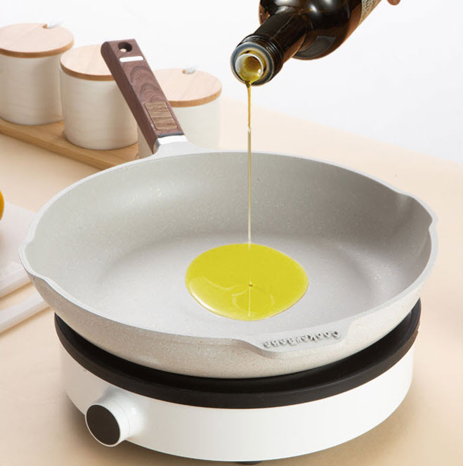 Chảo vân đá 5 lớp 32cm CookerHene CK32DJP2