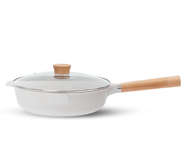 Chảo vân đá 5 lớp 30cm CookerHene CK200604