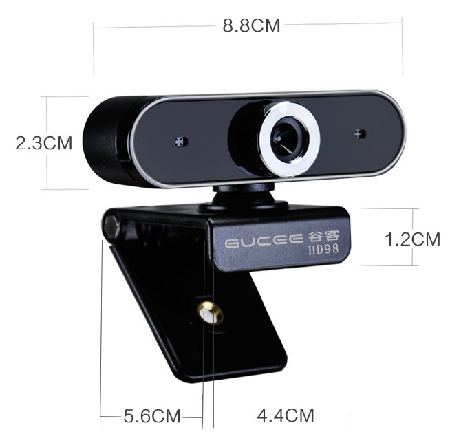 Webcam máy tính 1080p autofocus Gucee HD98