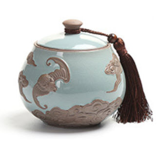Bình đựng trà khô sứ ceramics Shengda GY1232