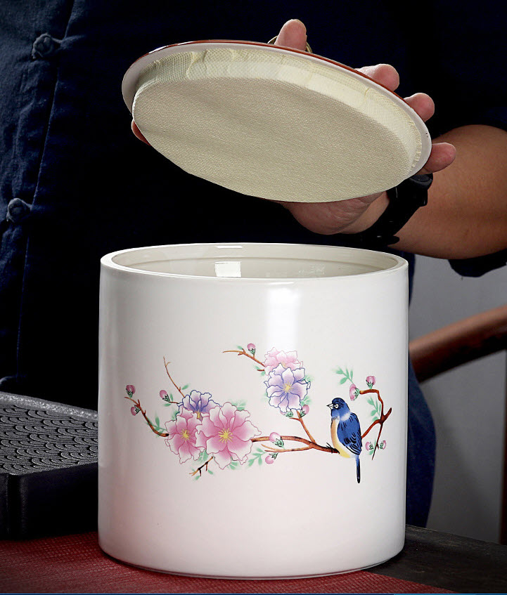 Hộp đựng trà khô sứ ceramics Shengda YG0025