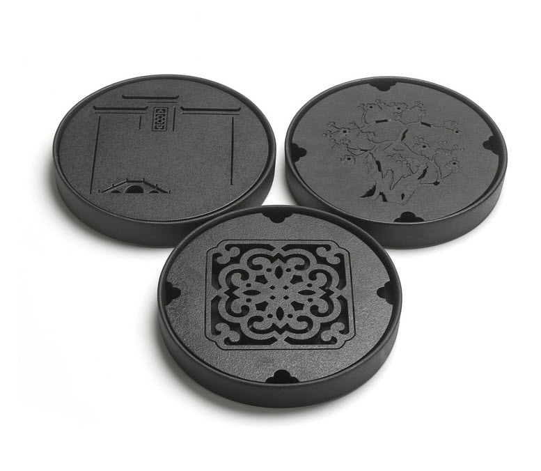 Khay pha trà sứ ceramics Shengda HTCP035