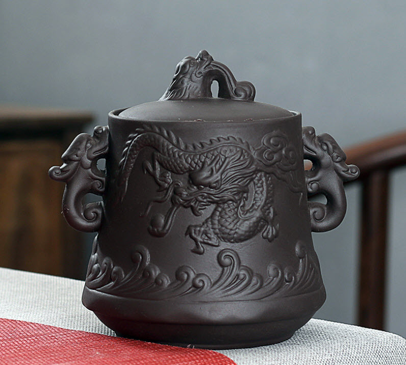 Hộp đựng trà khô sứ ceramics Shengda ZS0016