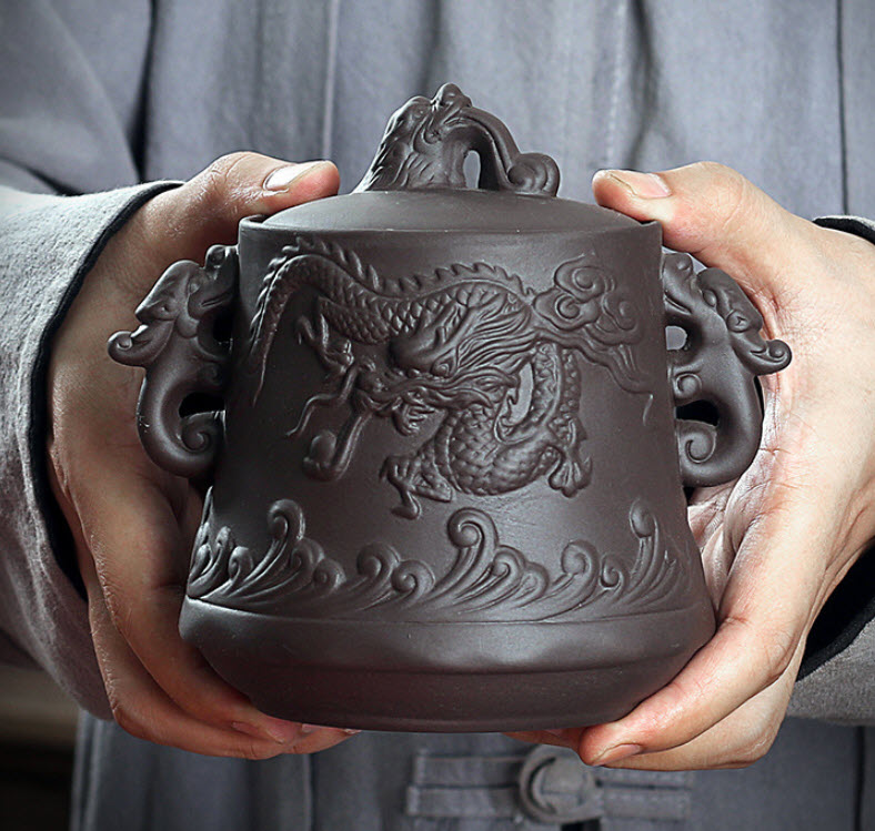 Hộp đựng trà khô sứ ceramics Shengda ZS0016