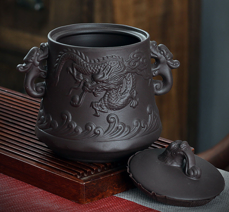 Hộp đựng trà khô sứ ceramics Shengda ZS0016