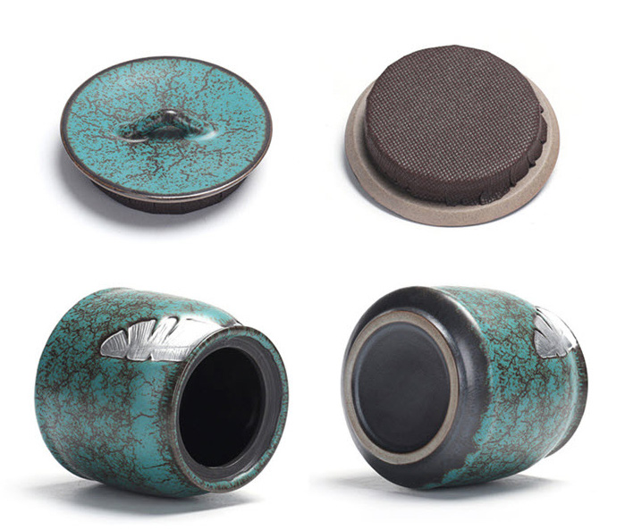 Hộp đựng trà khô sứ ceramics Shengda CYG1619