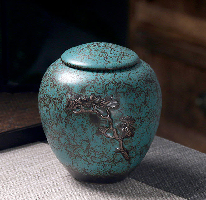 Hộp đựng trà khô sứ ceramics Shengda CYG1619
