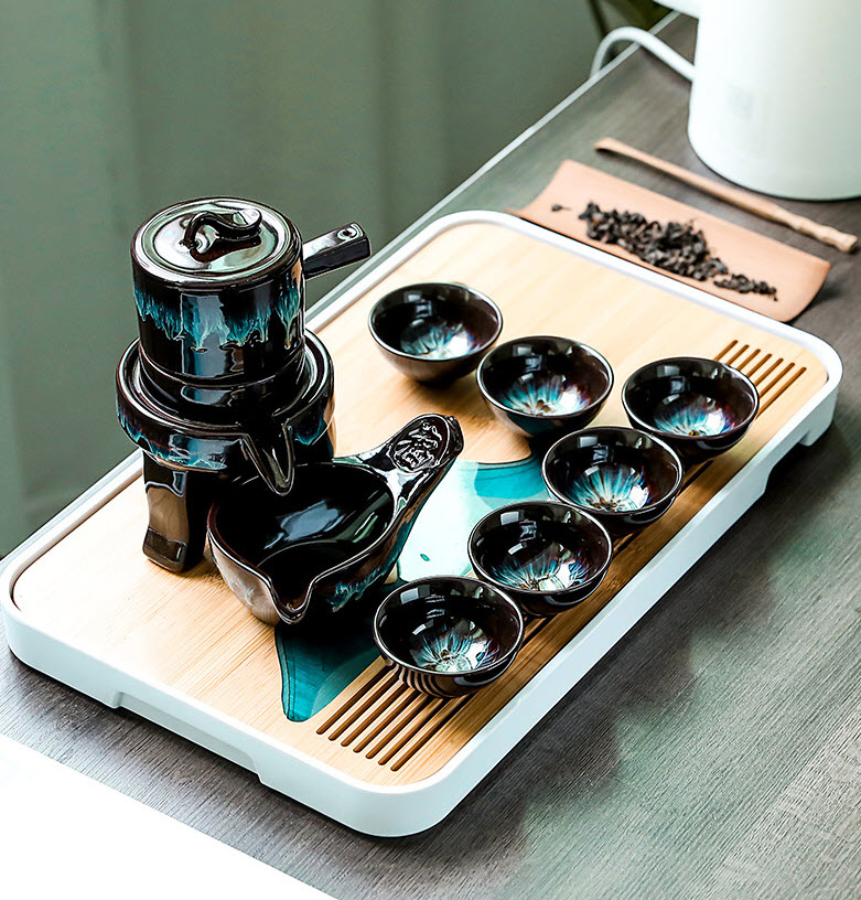 Bộ ấm pha trà sứ ceramics Shengda JY060