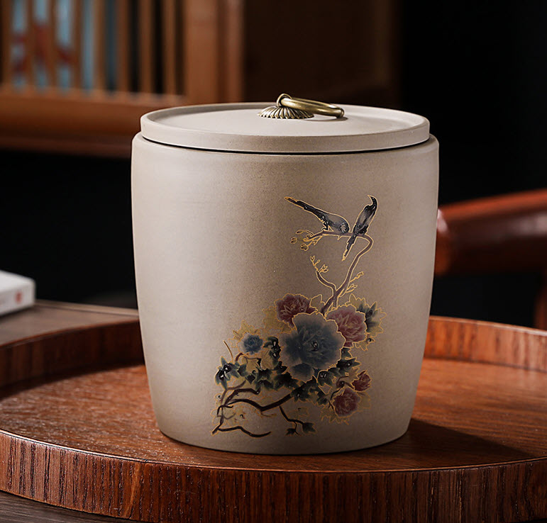 Hộp đựng trà khô sứ ceramics Shengda YL008
