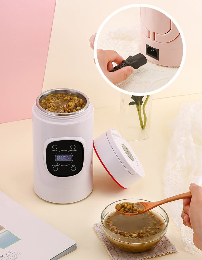 Bình ủ thức ăn bằng điện 700ml Mikuri MB006