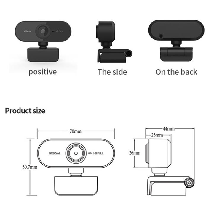 Webcam máy tính 4K autofocus Speed CPC28B