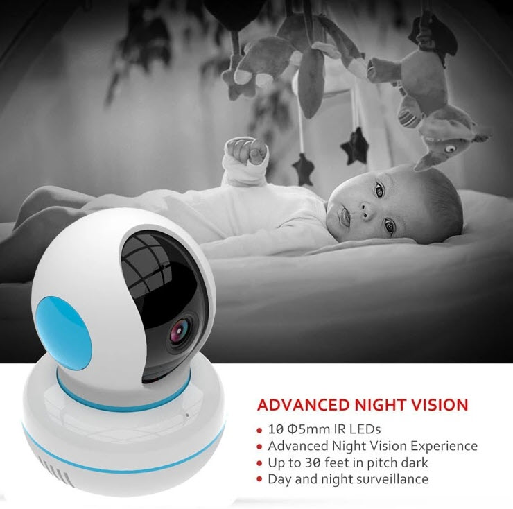 Camera quan sát wifi 360 độ 1080p Speed PTC23B