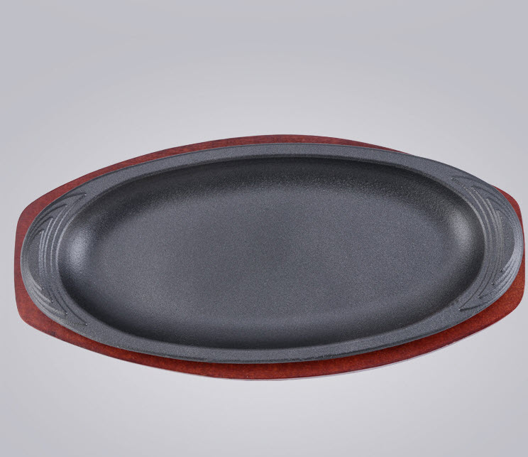 Chảo gang đựng các món cá, bò né, cơm chiên TB14YX