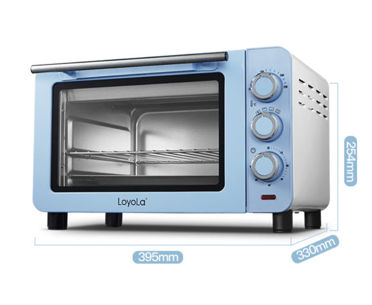 Lò nướng 2 đường nhiệt 15L Loyola LO15S