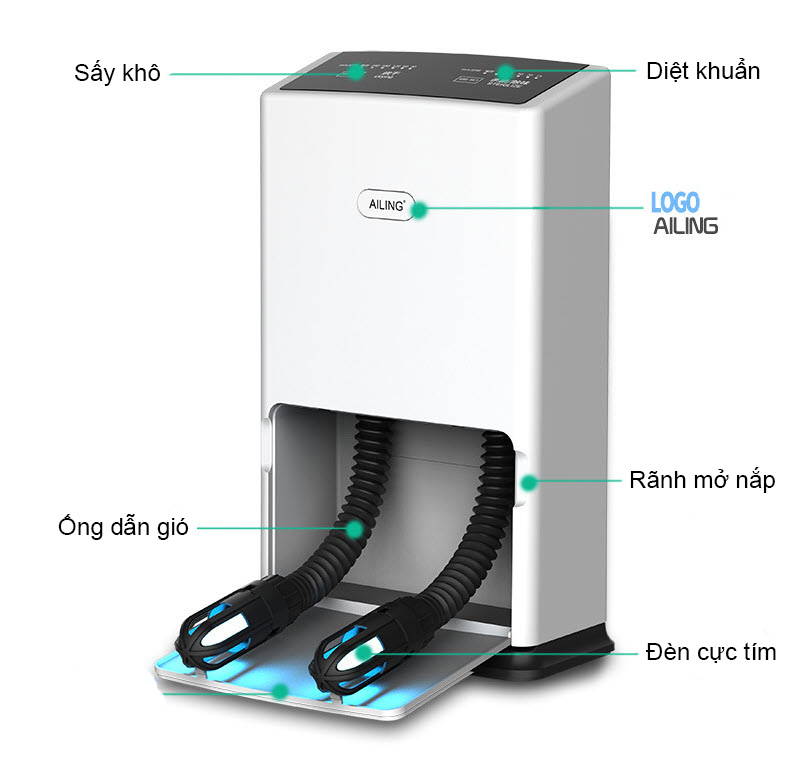 Máy sấy khô diệt khuẩn giày Ailing UL008