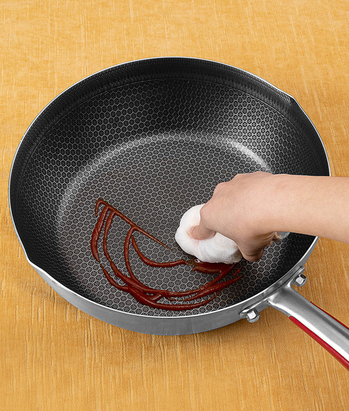 Chảo Inox 316 sâu lòng chống dính tổ ong ORY OR001.