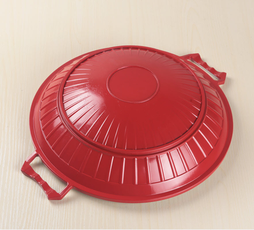 Bộ chảo hâm nóng thức ăn kèm bếp cồn Ouge OG81113 chống dính hợp kim nhôm