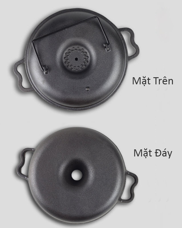 Nồi gang hấp rau củ quả hoặc ăn lẩu OEM CY002