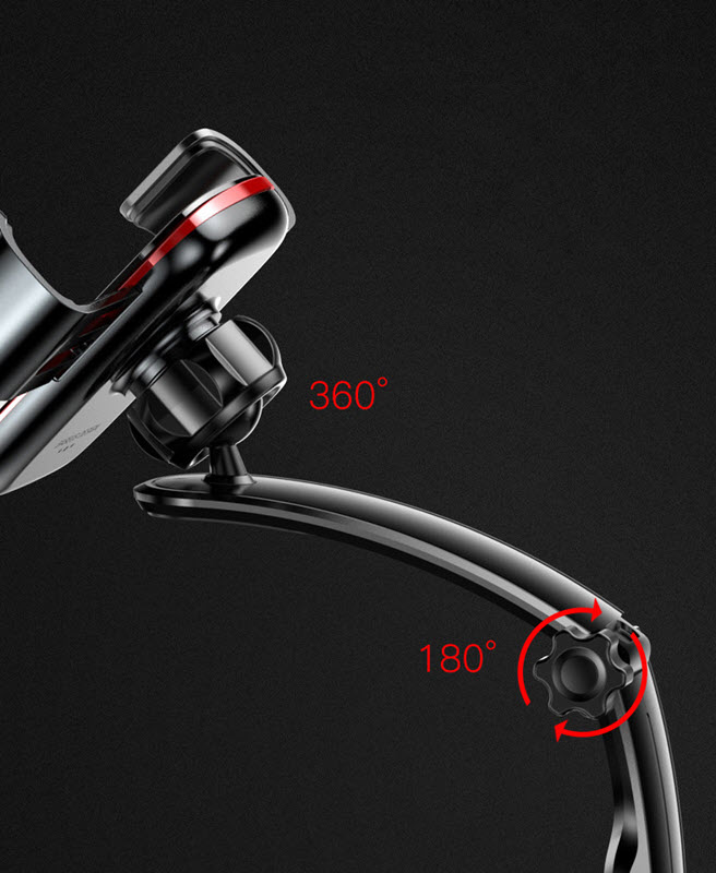 Giá đỡ điện thoại cho xe hơi Baseus BS003 hợp kim nhôm