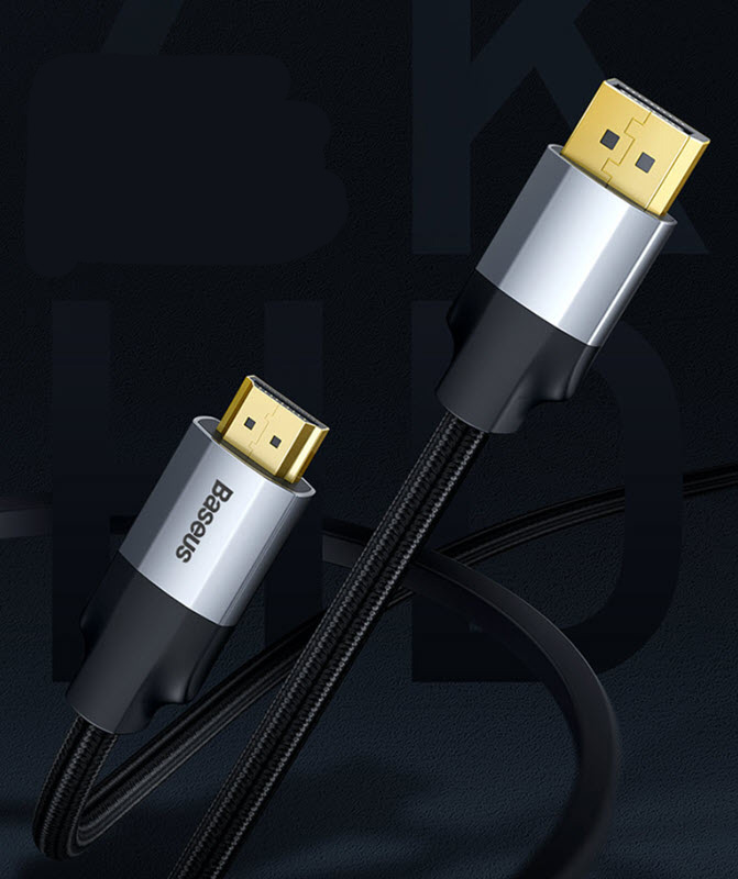 Cáp HDMI to DP chuẩn phân giải 4K 60Hz Baseus BSS007