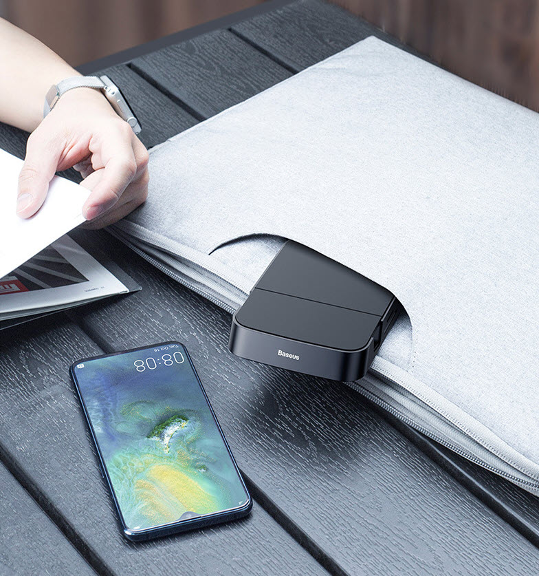 Docking Station 6 in 1 cho điện thoại Type-C Baseus Mate CAHUB-T01