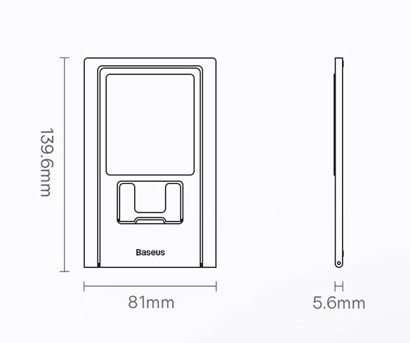 Giá đỡ điện thoại ipad hợp kim nhôm Baseus BSS024