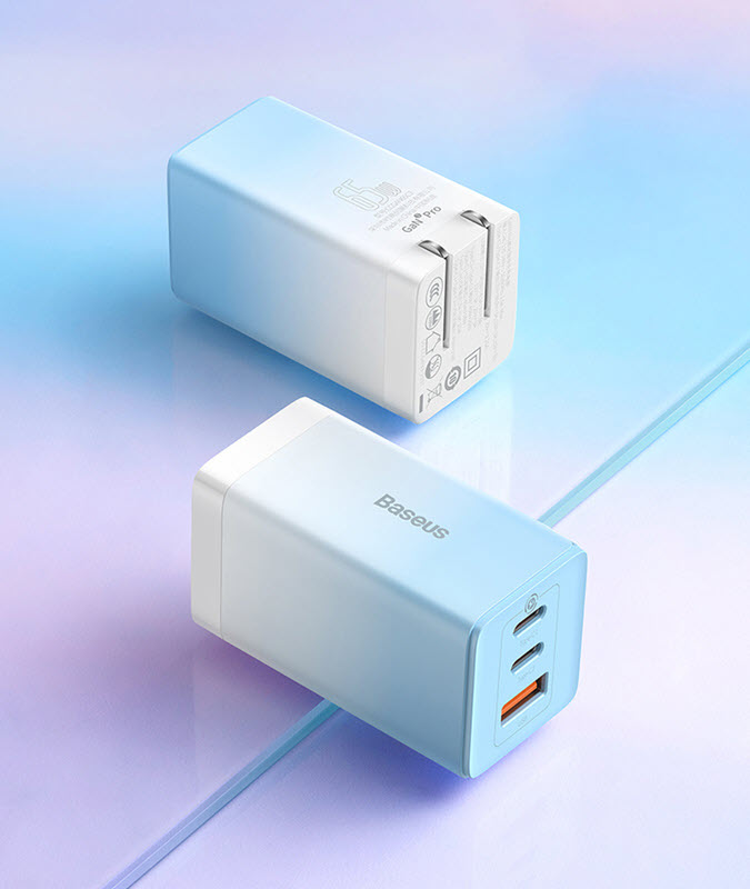 Adapter củ sạc laptop và điện thoại 65W/20V/3.25A Baseus BSS031
