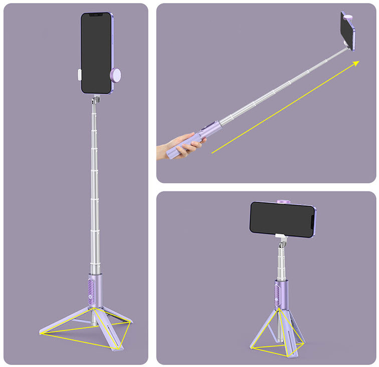 Gậy selfie điều khiển từ xa đa năng Baseus BSS043