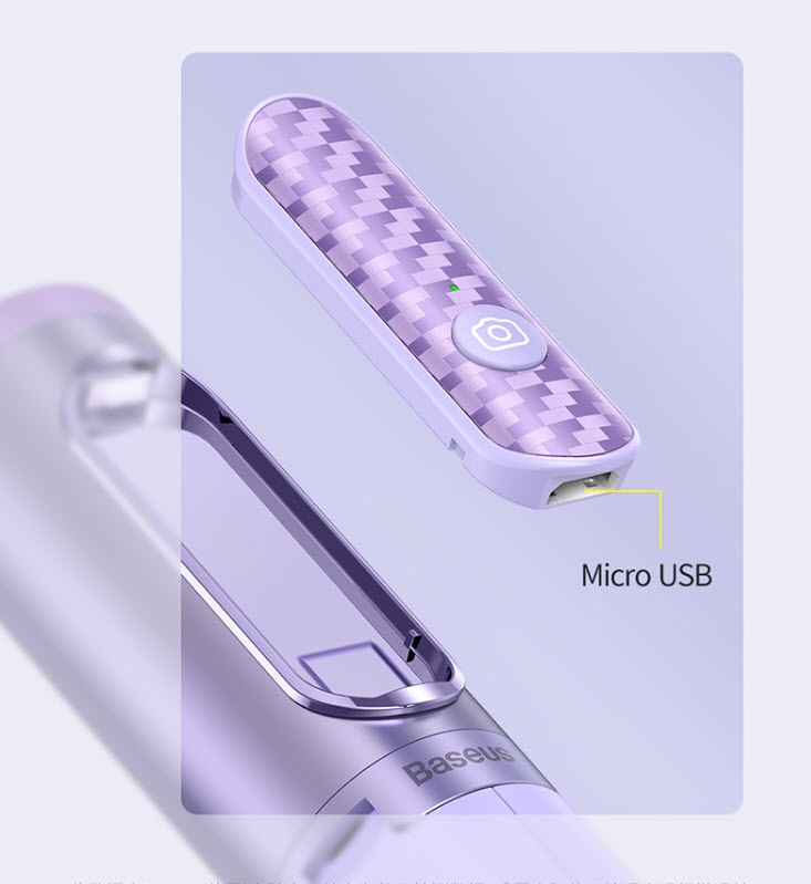 Gậy selfie điều khiển từ xa đa năng Baseus BSS043