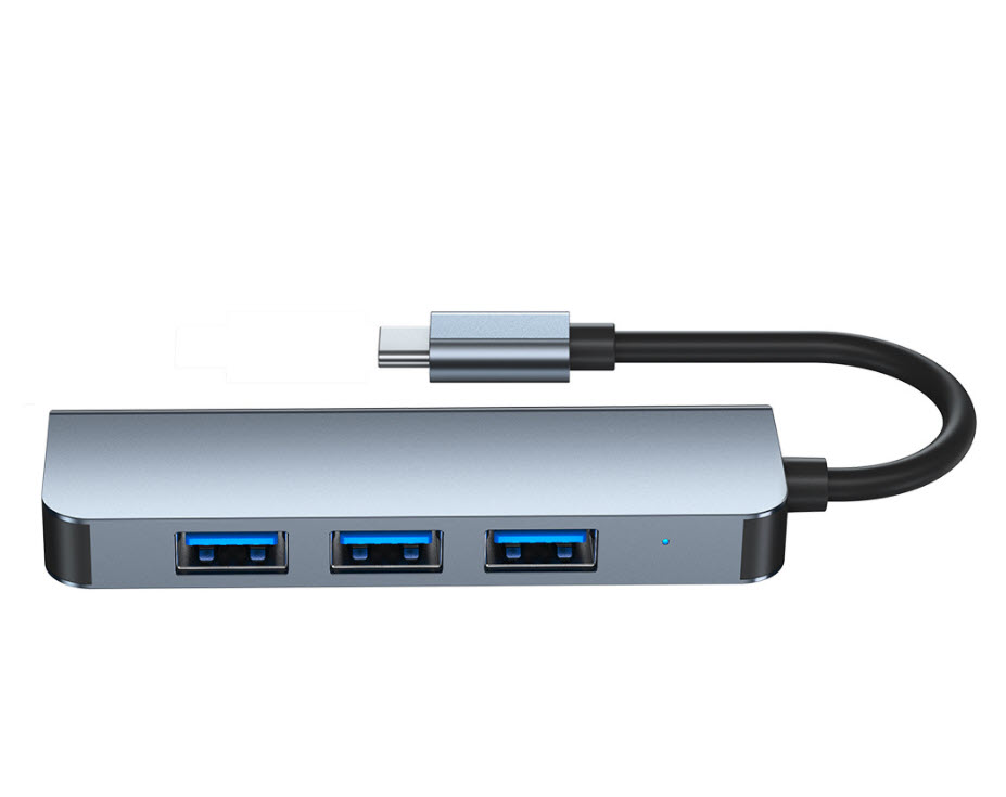 Hub chuyển đổi USB-C to USB3.0 và USB2.0 OEM 2013T