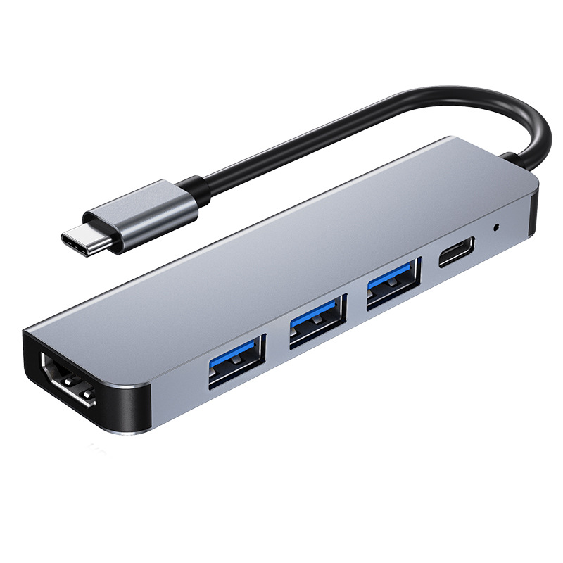 Hub chuyển đổi 5 in 1 USB-C to HDMI/USB/PD OEM 2008T