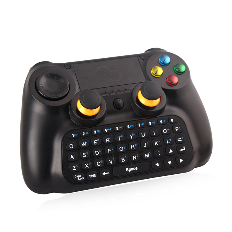 Tay cầm chơi game bluetooth kèm bàn phím mousepad Dobe TI-501