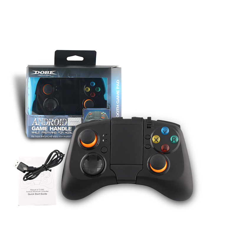 Tay cầm chơi game bluetooth cho PC và điện thoại Dobe TI-582