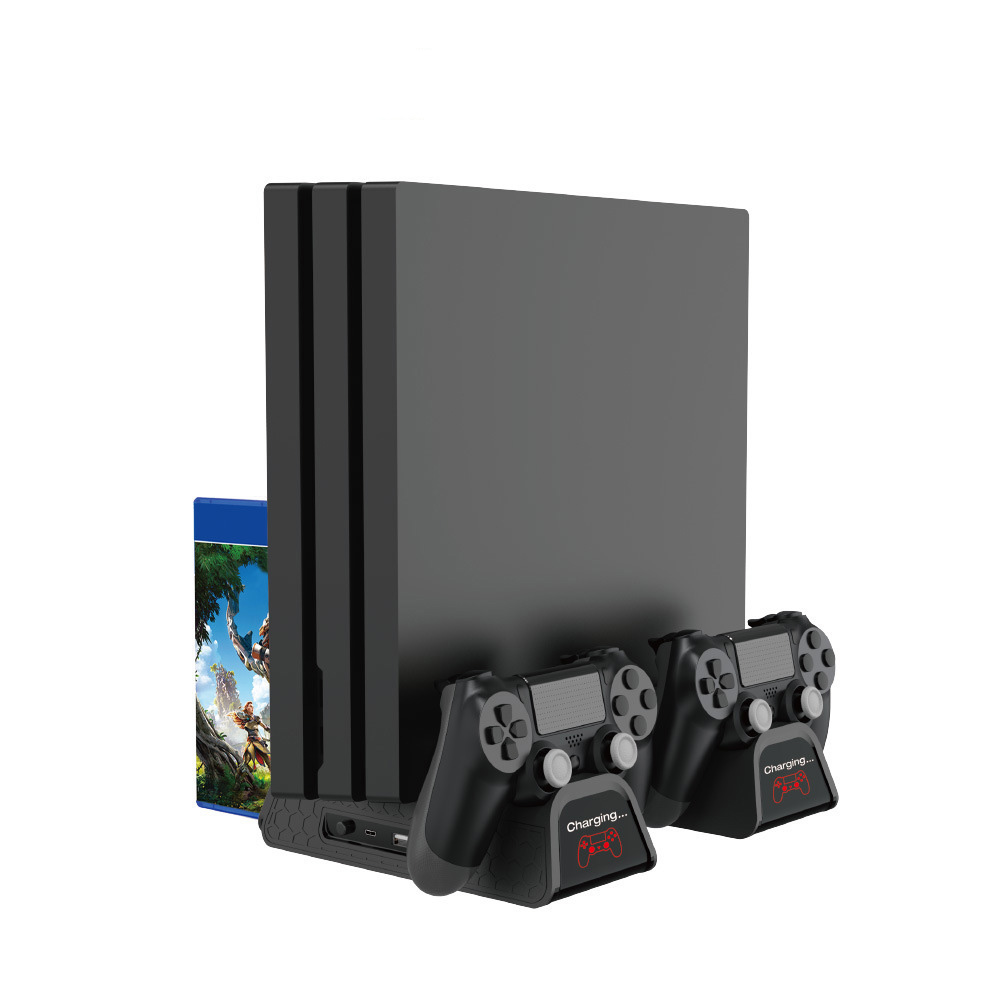 Đế sạc tay cầm và tản nhiệt PS4 có khay để đĩa Dobe TP4-882C