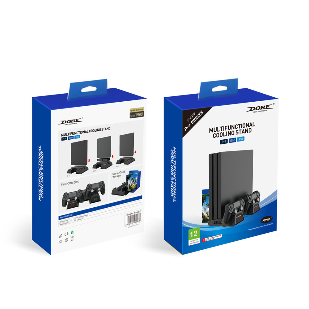 Đế sạc tay cầm và tản nhiệt PS4 có khay để đĩa Dobe TP4-882C