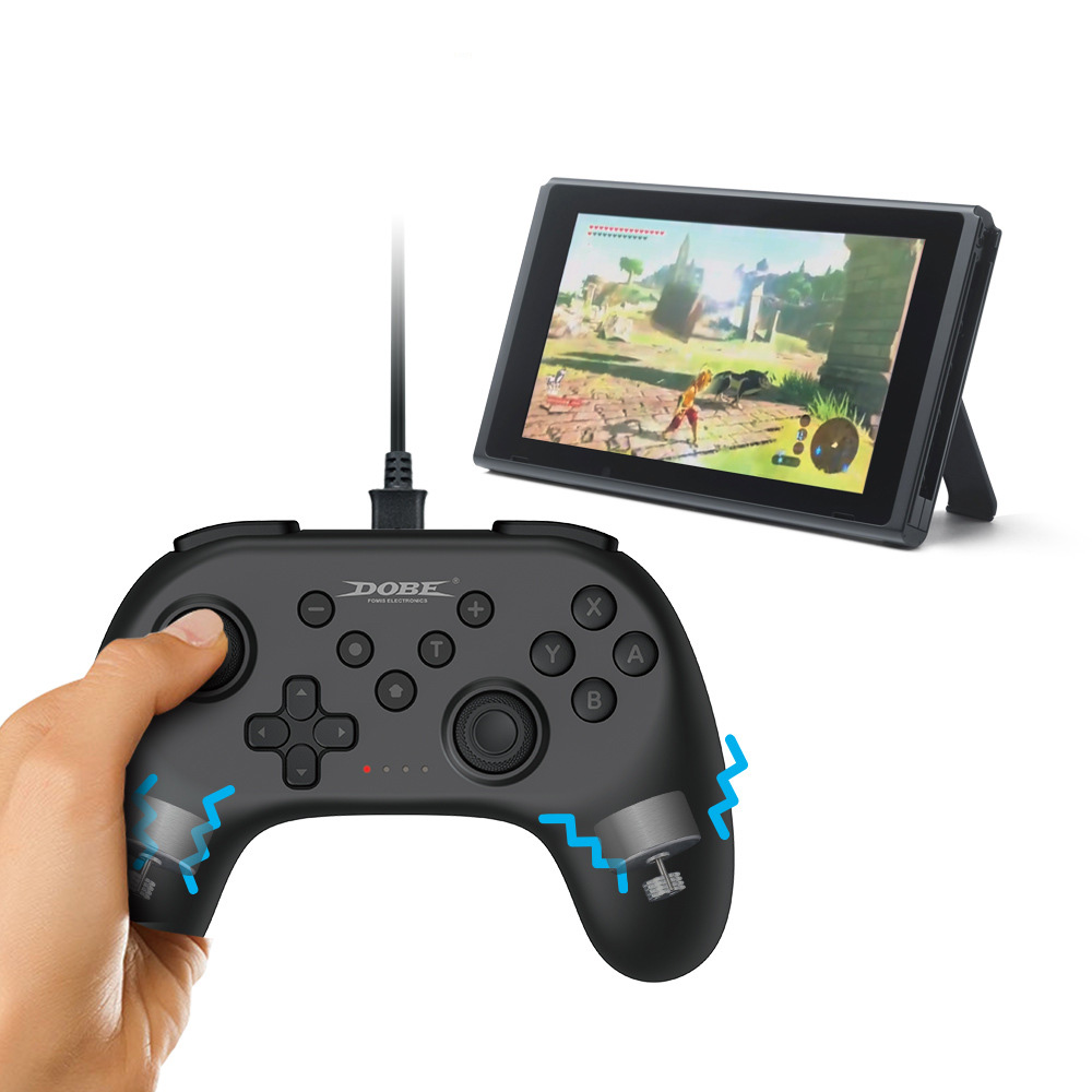 Tay cầm chơi game có dây Nintendo SwitchPro Dobe TNS-0117C