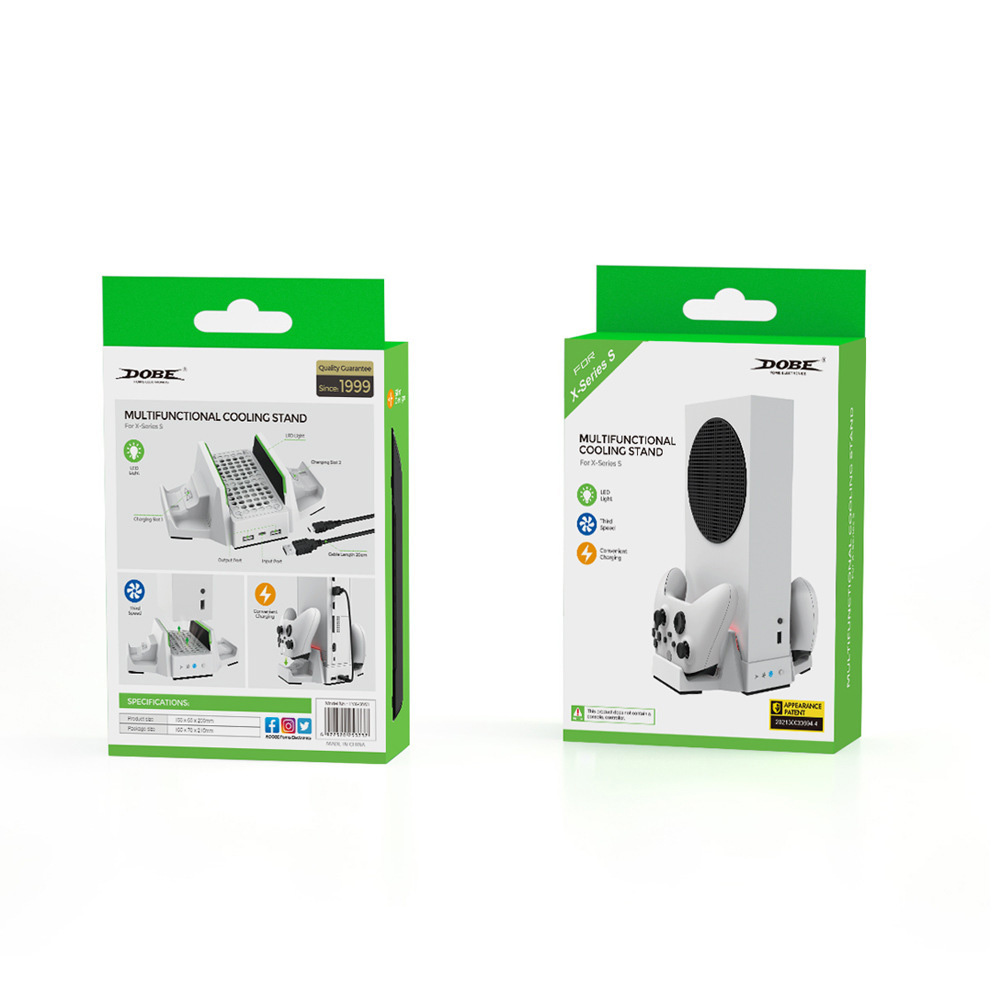 Đế tản nhiệt XBox SeriesS và sạc tay cầm không dây Dobe TYX-0663