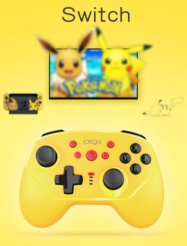 Tay cầm chơi game bluetooth cho hệ máy Nintendo Switch Ipega PG-9162