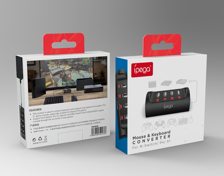 Bộ chuyển đổi bàn phím chuột tay cầm Xbox One Ipega PG-9133