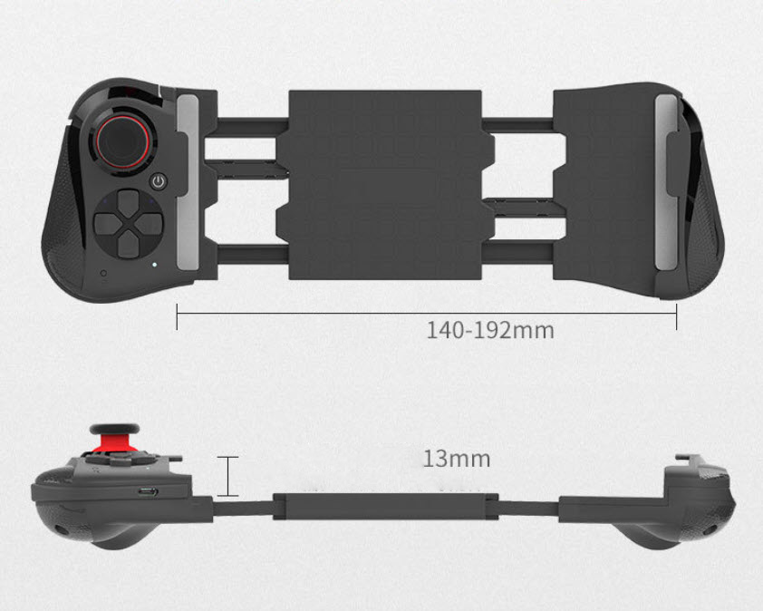 Tay cầm chơi game bluetooth cho điện thoại Mocute MT058