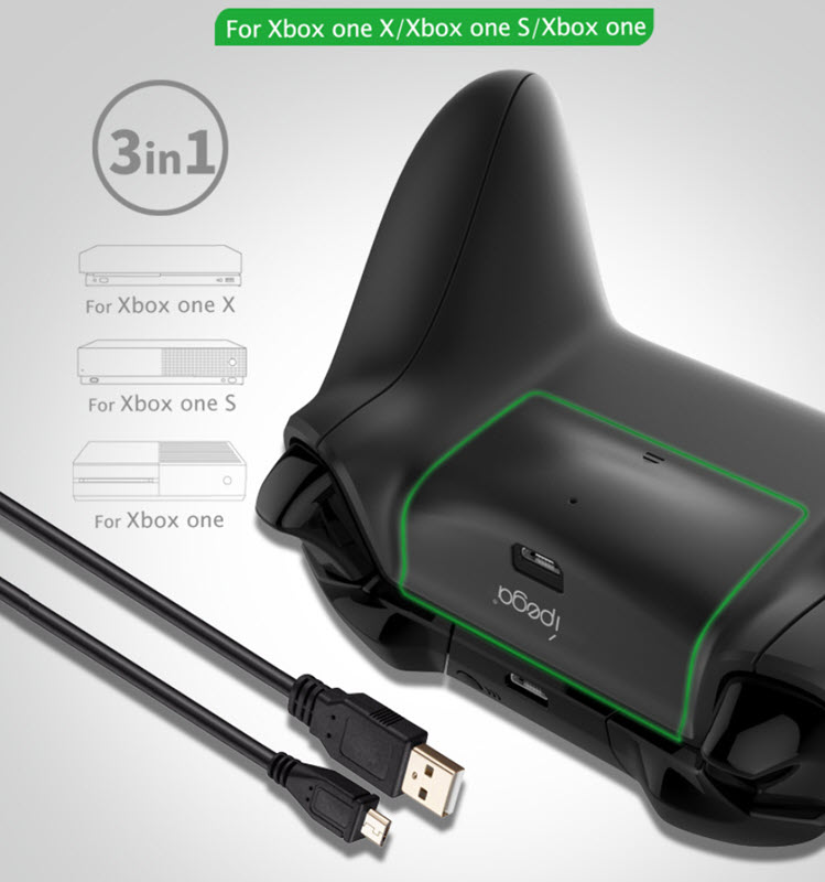 Pin sạc cho tay cầm XBox Ipega PG-XB001 dung lượng 1400mAh