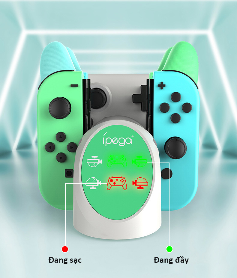 Đế sạc tay cầm Nintendo Switch và Pro Ipega PG-9187A