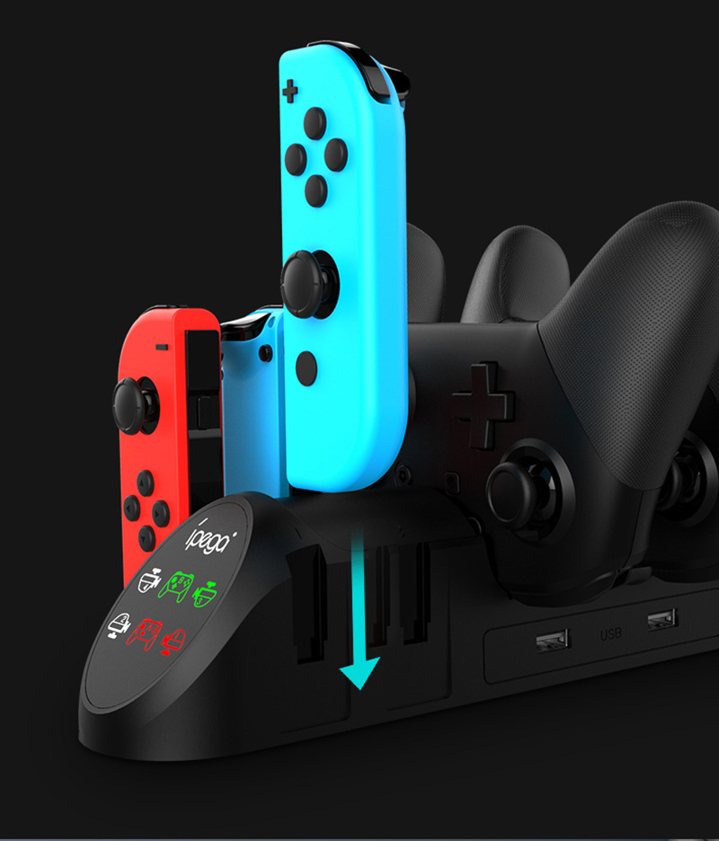 Đế sạc tay cầm Nintendo Switch và Pro Ipega PG-9187A
