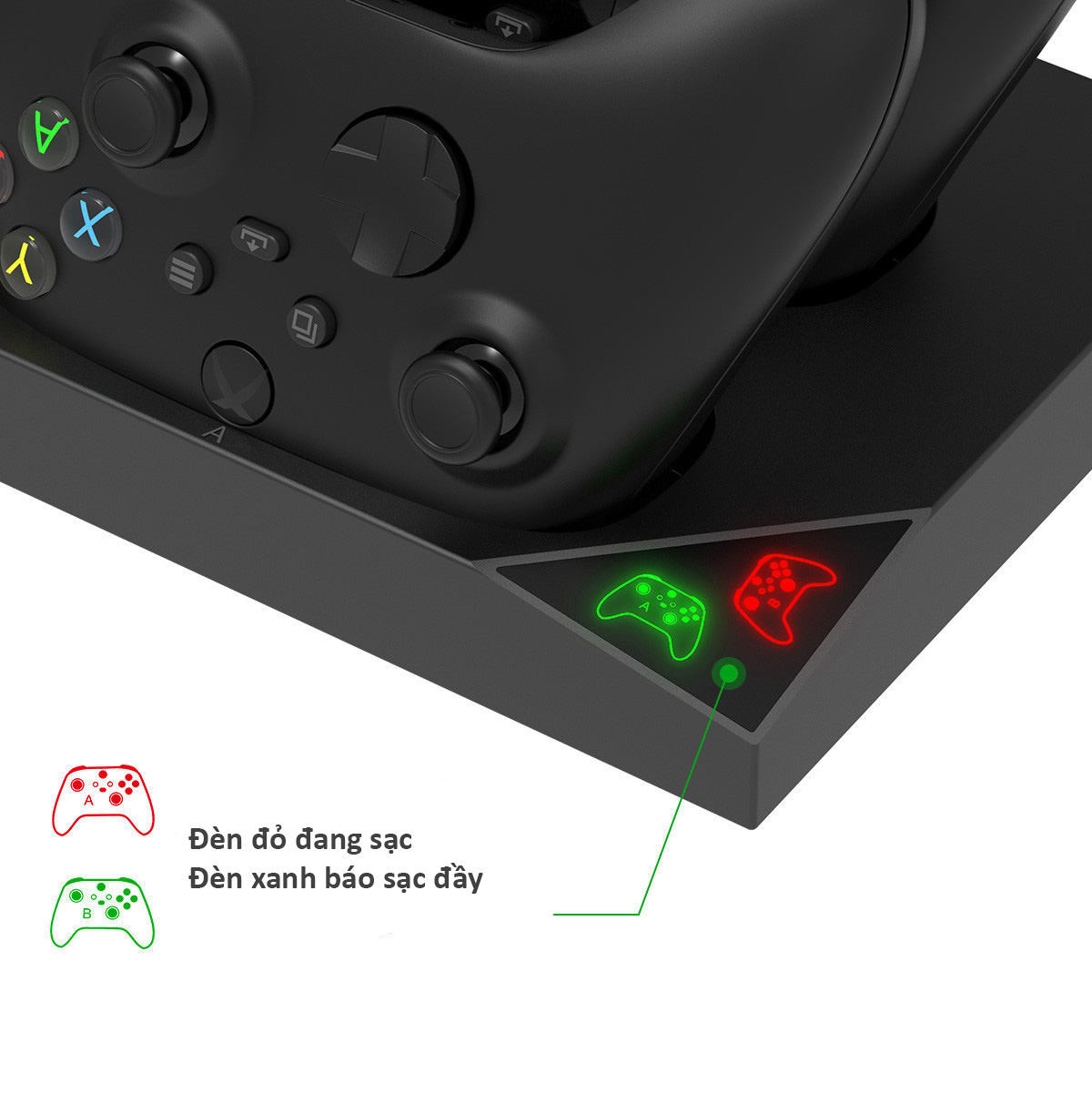 Đế tản nhiệt kèm sạc tay cầm máy XBox SeriesS Ipega PG-XBS013