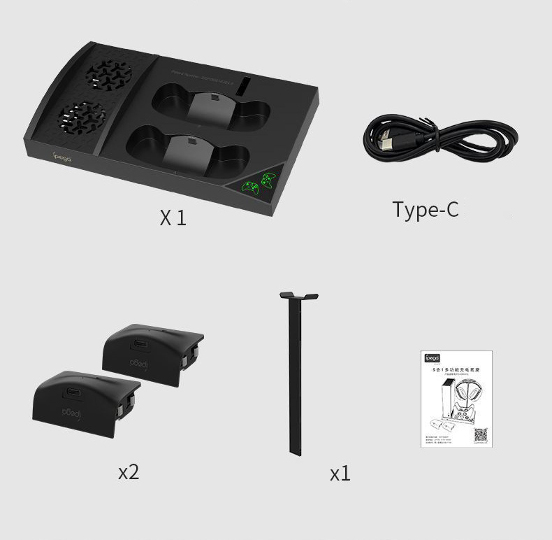 Đế tản nhiệt kèm sạc tay cầm máy XBox SeriesS Ipega PG-XBS013