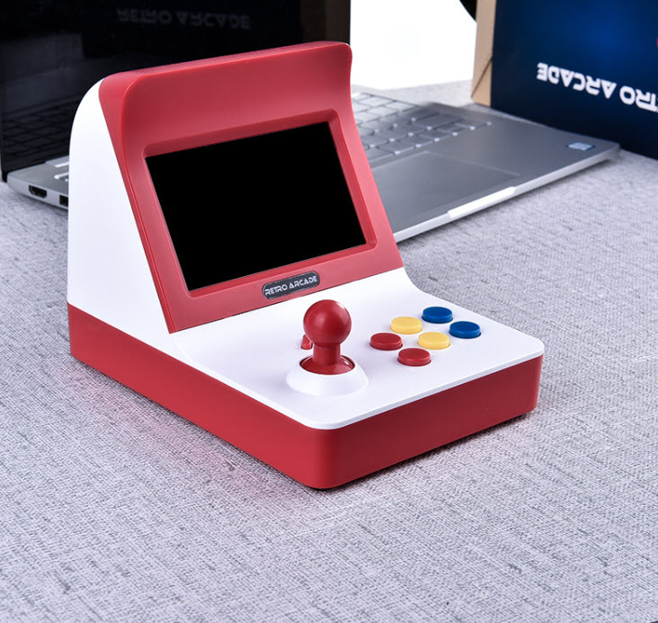 Máy chơi game ngày xưa 8 bit màn hình 4.3inch 3000 trò Rupeng A8-ROCKER